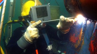 Released By: Navy Diver(Master Diver) Tony Sheperd; South West Region Maintenance Center(SWRMC) Dive Locker; Naval Base San Dieg