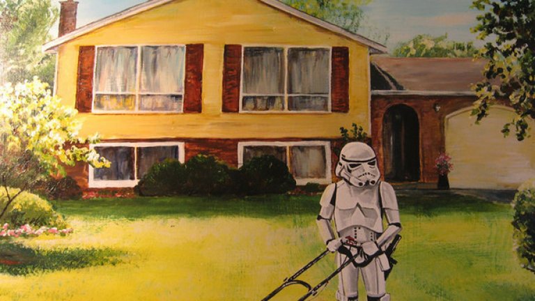 Спайдърмен нахлува в класически картини