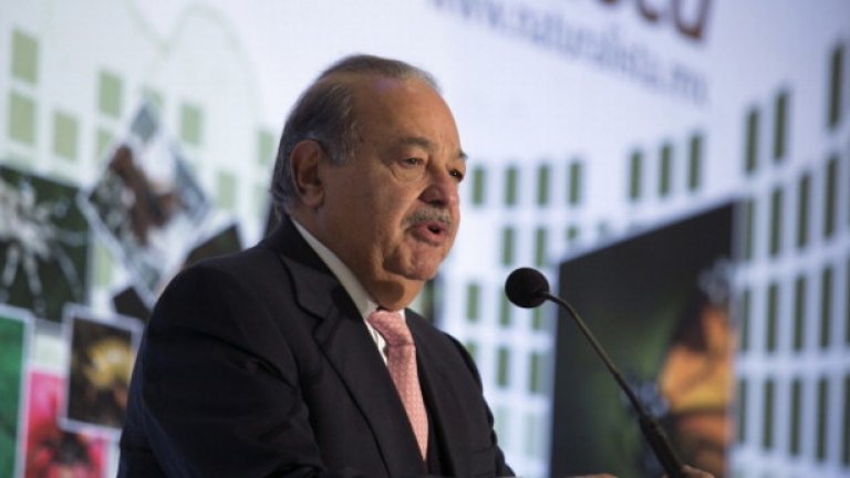 Тази година мексиканският магнат и милиардер Карлос Слим е на 6-то място по богатство в света с 54.5 млрд. долара
