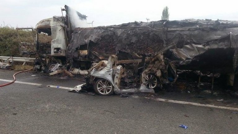 Български ТИР уби четирима в Гърция