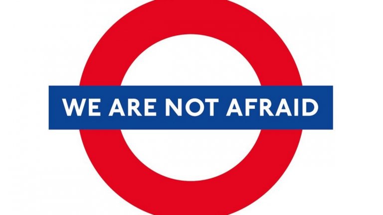 "Любезно напомняме на всички терористи, че това е Лондон"