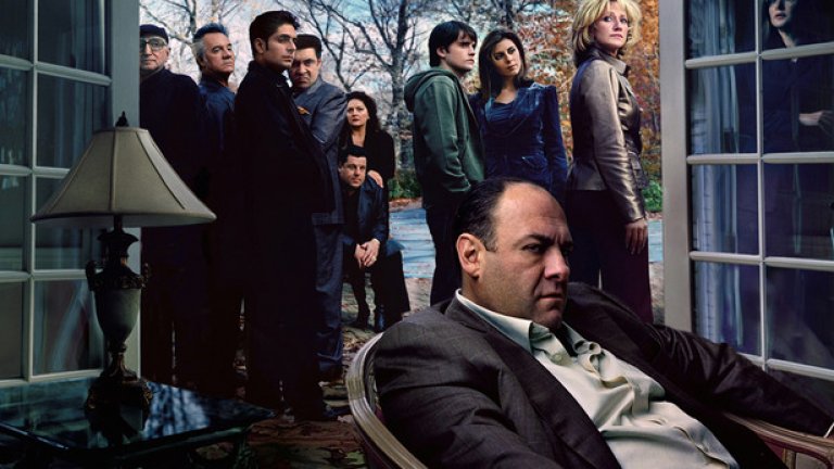 4. The Sopranos/Семейство Сопрано
"Семейство Сопрано" беше определен за най-добрия телевизионен сериал на всички времена от Гилдията на американските сценаристи. Драмата за бос на мафията, който се подлага на психотерапия, оглавява класацията на 101 най-добри ТВ сериали.