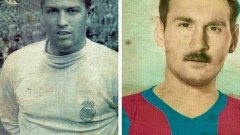 Роналдо е звезда от непобедимия Реал през 50-те и 60-те, зализан като Пушкаш и в тялото и екипа на Ди Стефано. Меси е част от Барса от същия период, като мустаците са аржентинския принос. Тогава модата в каталунския тим обаче диктуват Кубала, Кочиш и Цибор - унгарците не носят мустаци...