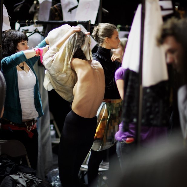 Манекенките с размер 0 бяха на фокус по време на London Fashion Week