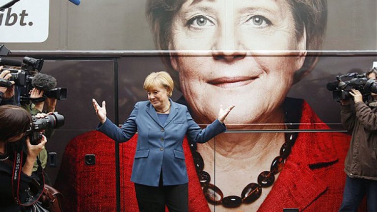 Част от харизмата на най-могъщата жена в света Ангела Меркел е излъчането й на обикновен човек
