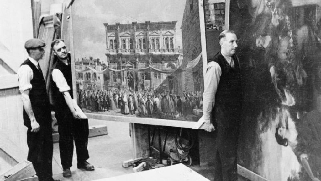 The_Evacuation_of_Paintings_From_London_during_the_Second_World_War_HU36302