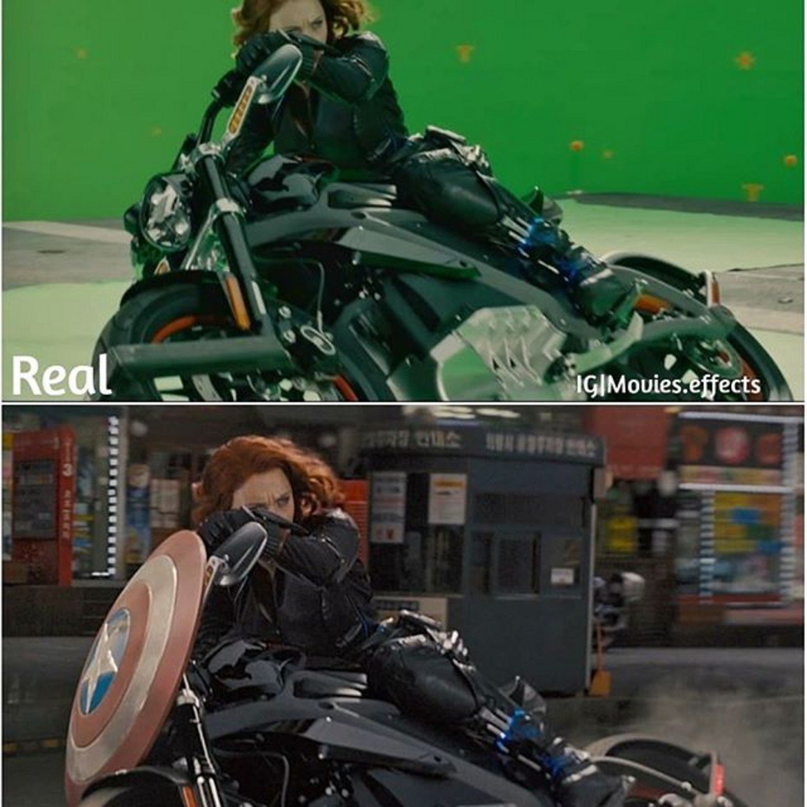 Пример за впечатляващи специални ефекти има и в "Avengers Age of Ultron".