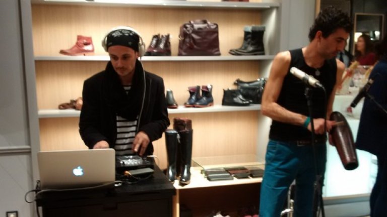 Магазините на Marc O Polo по света често са концептуални пространства за музика и изкуство