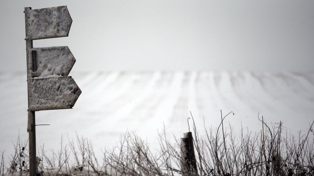 UK Hit By Heavy Snow Fall