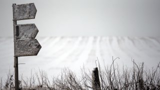 UK Hit By Heavy Snow Fall