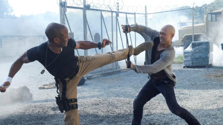 Banshee
Макар и бойните изкуства да не са най-съществената част в историята на Banshee, сериалът все пак предлага едни от най-ефектните екшън сцени за телевизионно шоу от последните години. 
Имаме бивш затворник, който приема самоличността на убит шериф в малко градче, за да се сближи с бившата си приятелка, която също се укрива под чужда самоличност... и е дъщеря на престъпен бос. Какво толкова може да се обърка?