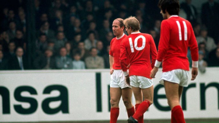 Първите им големи успехи са още през 50-те и особено през 60-те години с триото Денис Лоу, Боби Чарлтън и Джорд Бест (на снимката).