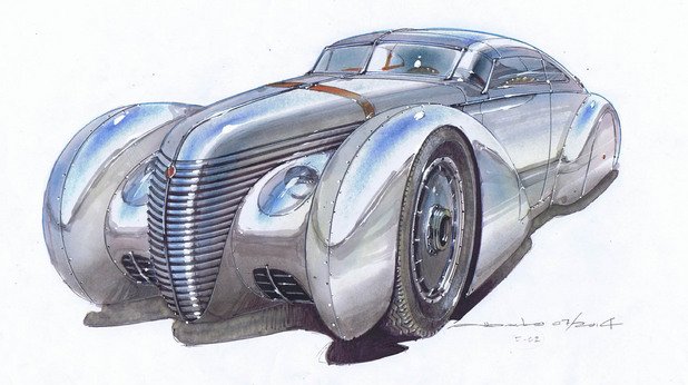 Helios на Джоната Уорд ни връща в ерата на първите автомобили с аеродинамични форми