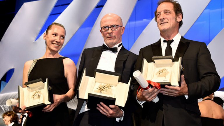 Еманюел Берко, Жак Одиар, Венсан Линдон с награди на 68-то издание на фестивала в кан
