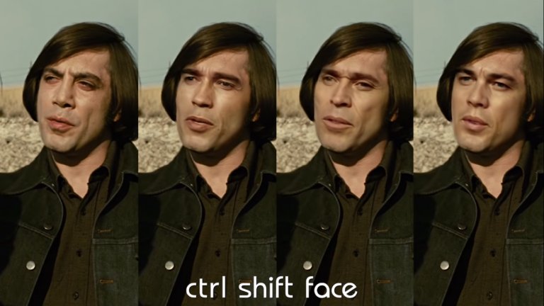 За "Няма място за старите кучета" Ctrl Shift Face предлага не една, а цели 3 алтернативи за ролята на психопата убиец Антон Чигър - Арнолд Шварценегер, Уилям Дефо и Леонардо ди Каприо