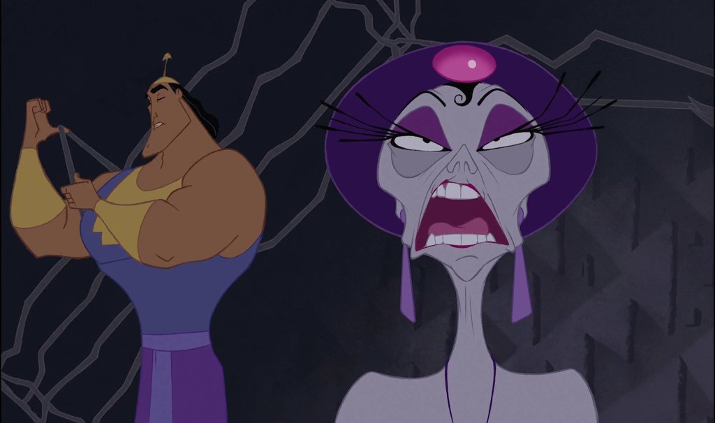 В ранните си години студио „Дисни“ анимират предимно приказки и чужди истории и рядко правят написани специално за тях сюжети. Една от най-добрите им анимации за онези години е базиран на народна приказка за зъл император. Дисни разбира се правят своя вер