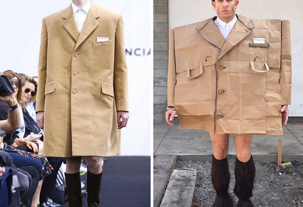 Том Ленк като модел на Balenciaga