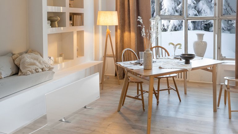 Интелигентните еко нагреватели от AENO затоплят теб, а не въздуха около теб