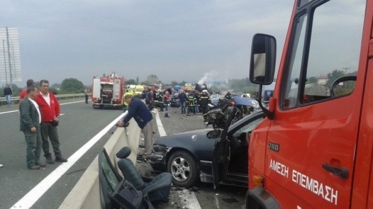 Български ТИР уби четирима в Гърция