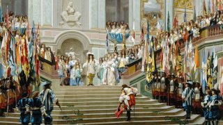 Réception_du_Grand_Condé_à_Versailles_(Jean-Léon_Gérôme,_1878)