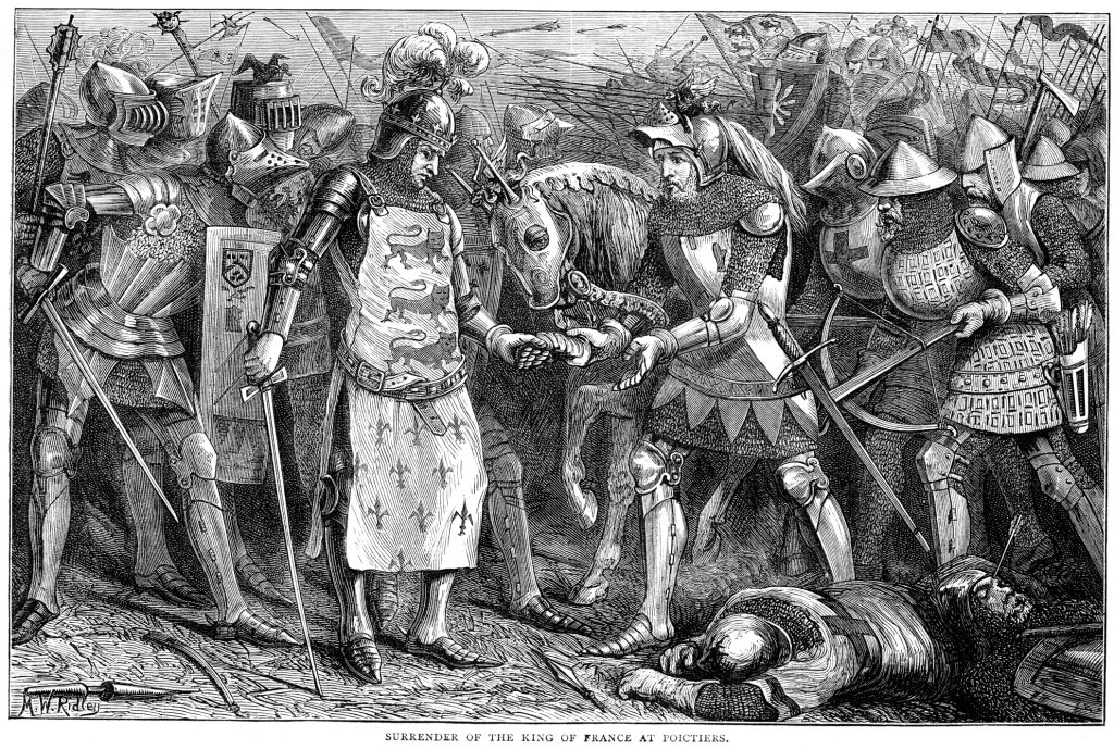 Сражението е част от Стогодишната война между Англия и Франция