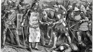 Сражението е част от Стогодишната война между Англия и Франция