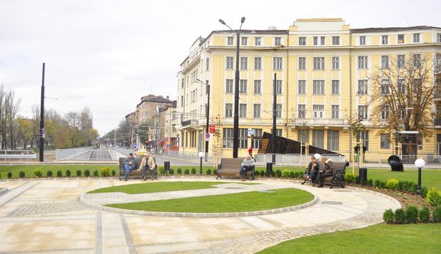 Новото озеленяване на Лъвов мост