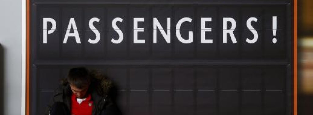 Security gates are closed during a strike in Frankfurt airport