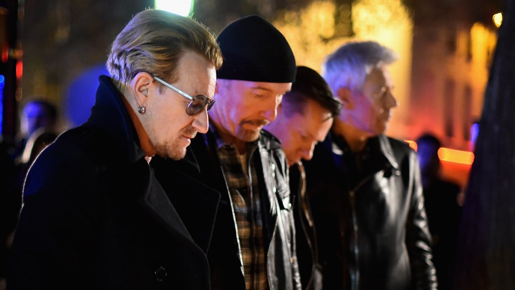 u2, париж
