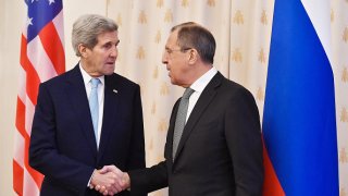 джон кери и сергей лавров