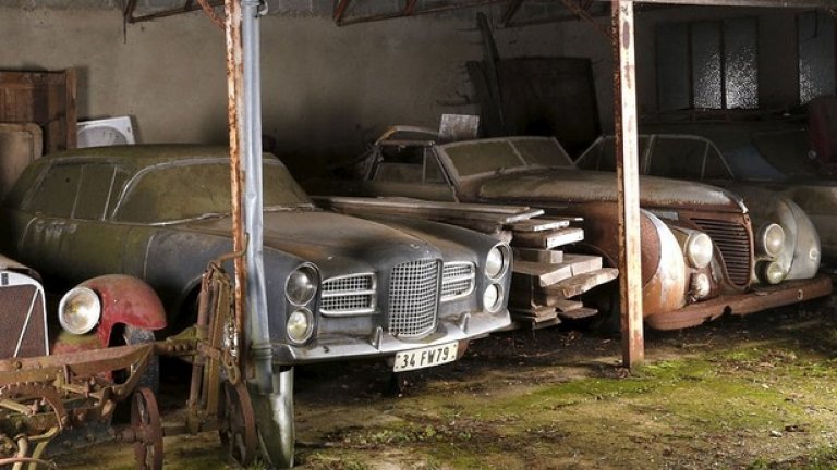 Роже Байон е започнал да колекционира автомобили през 50-те години
