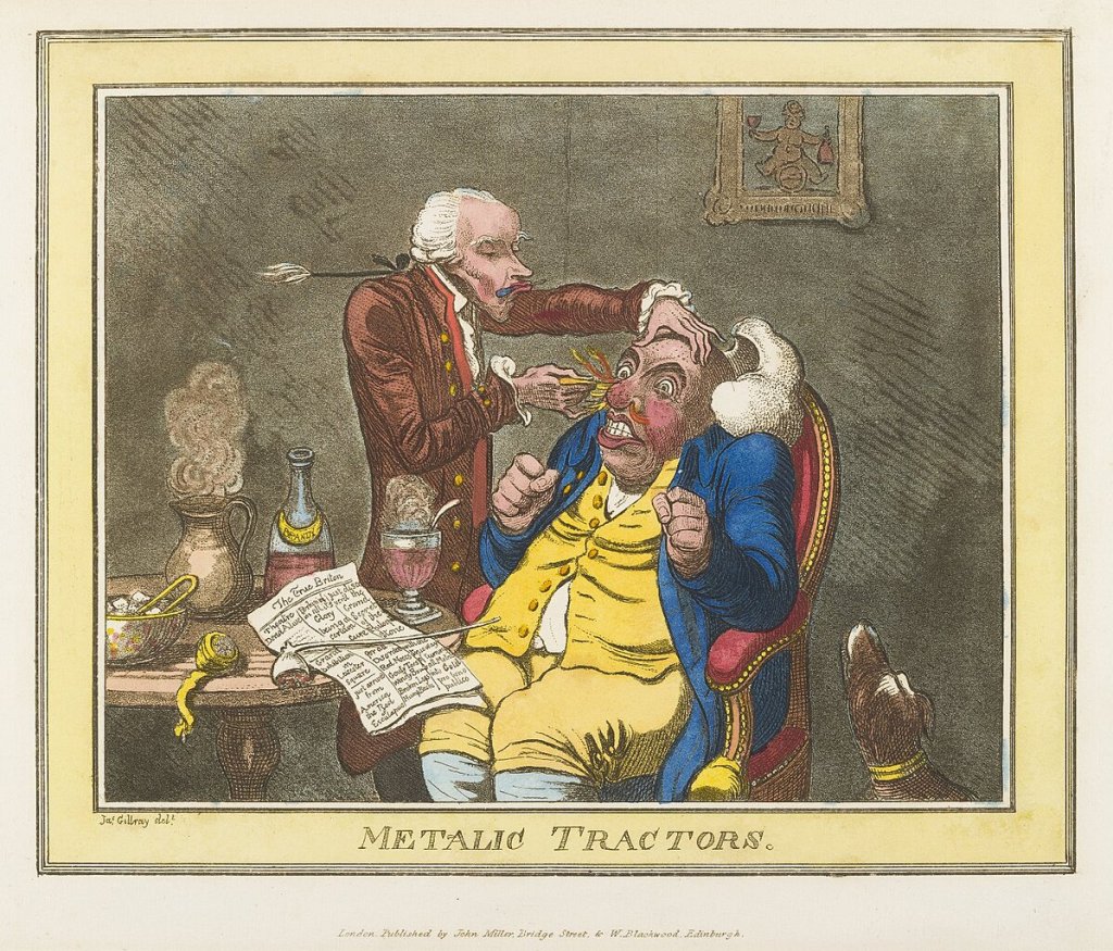 Hand-coloured_etching_by_James_Gillray,_depicting_the_use_of_Perkins'_Tractors