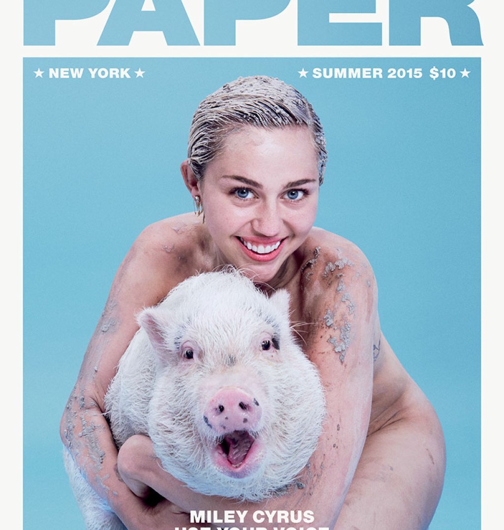 Майли Сайръс – PAPER
