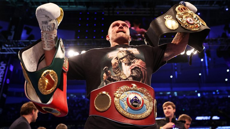 Защо Усик върна шампионските пояси на Джошуа? (видео)