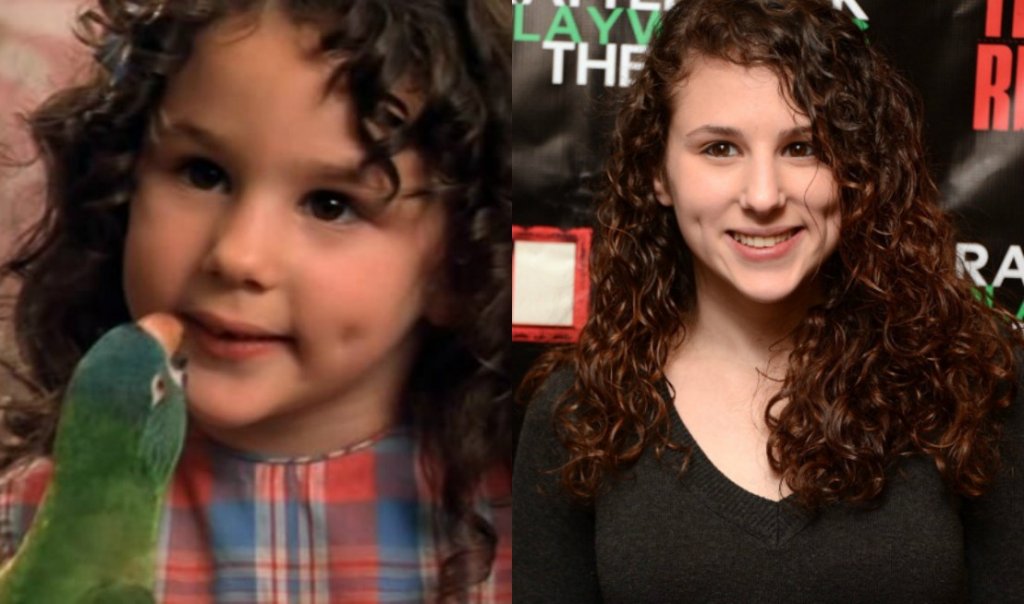 Хали Кейт Ейсинберг беше удивително сладко дете във филма за папагала Поли. И сега е много сладка, но вече не е хлапе