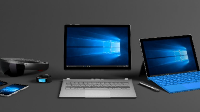 Премиерата на новите устройства на Microsoft - сред които лаптоп, таблет, часовник и телефони - върна компанията обратно в играта на най-големите технологични производители