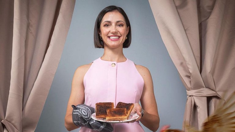 В новата комедия "Брънч за начинаещи" тя играе свръхамбициозната и суетна Жана