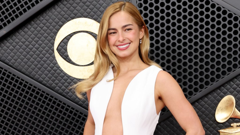 Адисън РаеРоклята на Рае е вдъхновена от Мерилин Монро, както доказа изпълнителката с няколко пози, които напомниха за холивудската икона. Интересното обаче е, че предната част на роклята е по-дълга от задната.