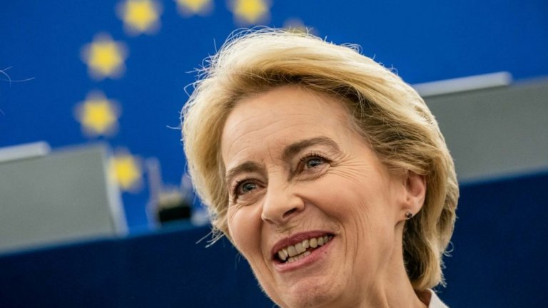 Урсула фон дер Лайен стана първата жена, избрана за председател на ЕК
