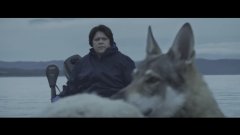 Във видеото Татяна Дончева прекарва в една лодка вълк, овца и купа със сено.

