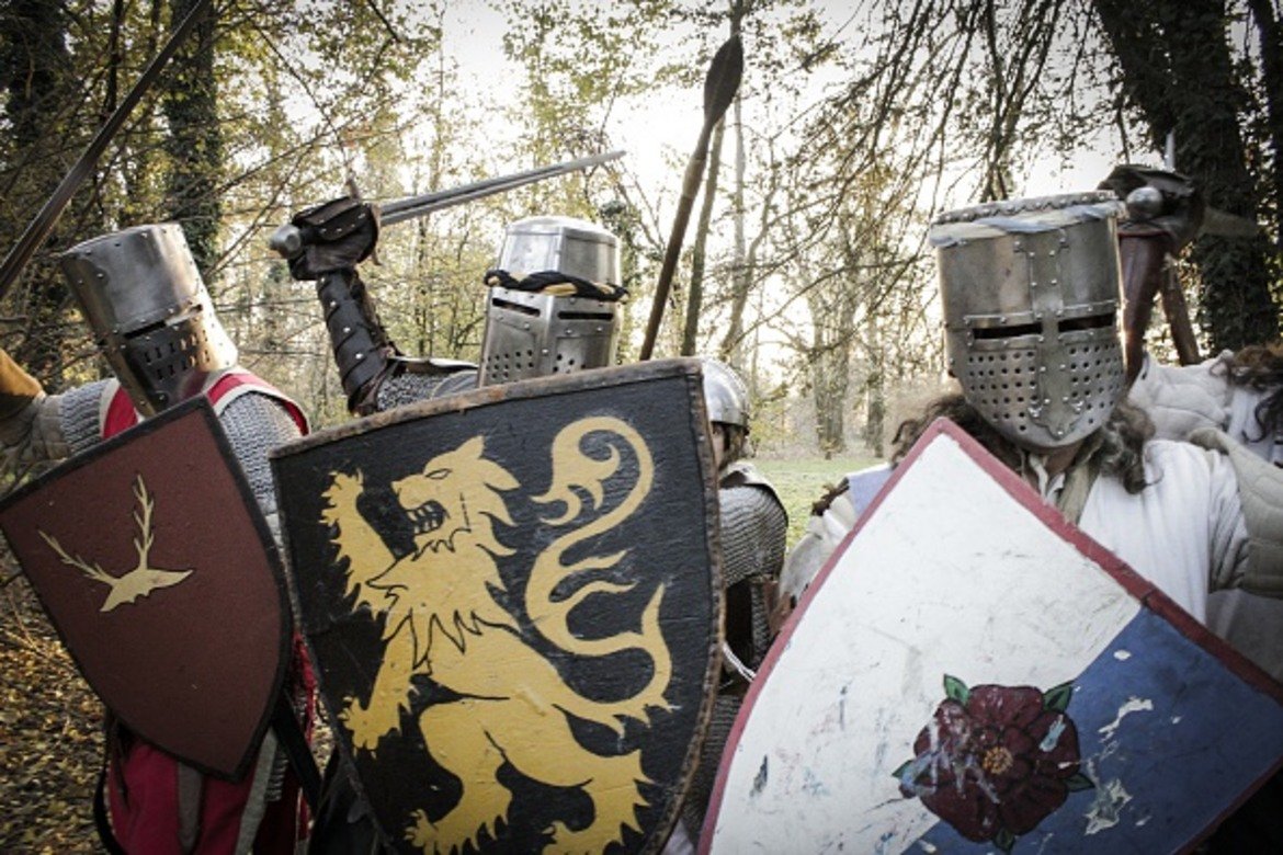 Какво символизират изображенията по рицарските щитове