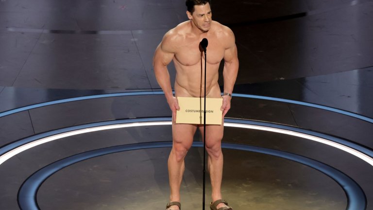 Голият Джон Сина и още няколко разсънващи момента на наградите “Оскар”