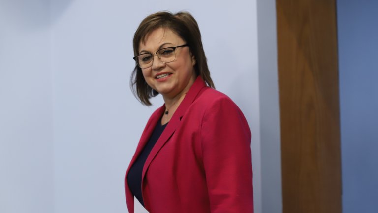 Червената лидерка заяви, че тя е отговорна за това Румен Радев да стане президент
