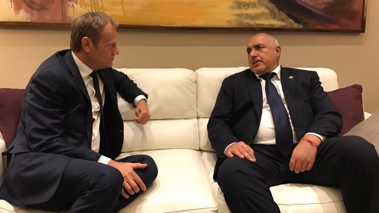 Лидерът на ГЕРБ говори на Конгреса на ЕНП в Малта и беше поздравен от лидера на партията Манфред Вебер, както и от председателя на ЕС Доналд Туск