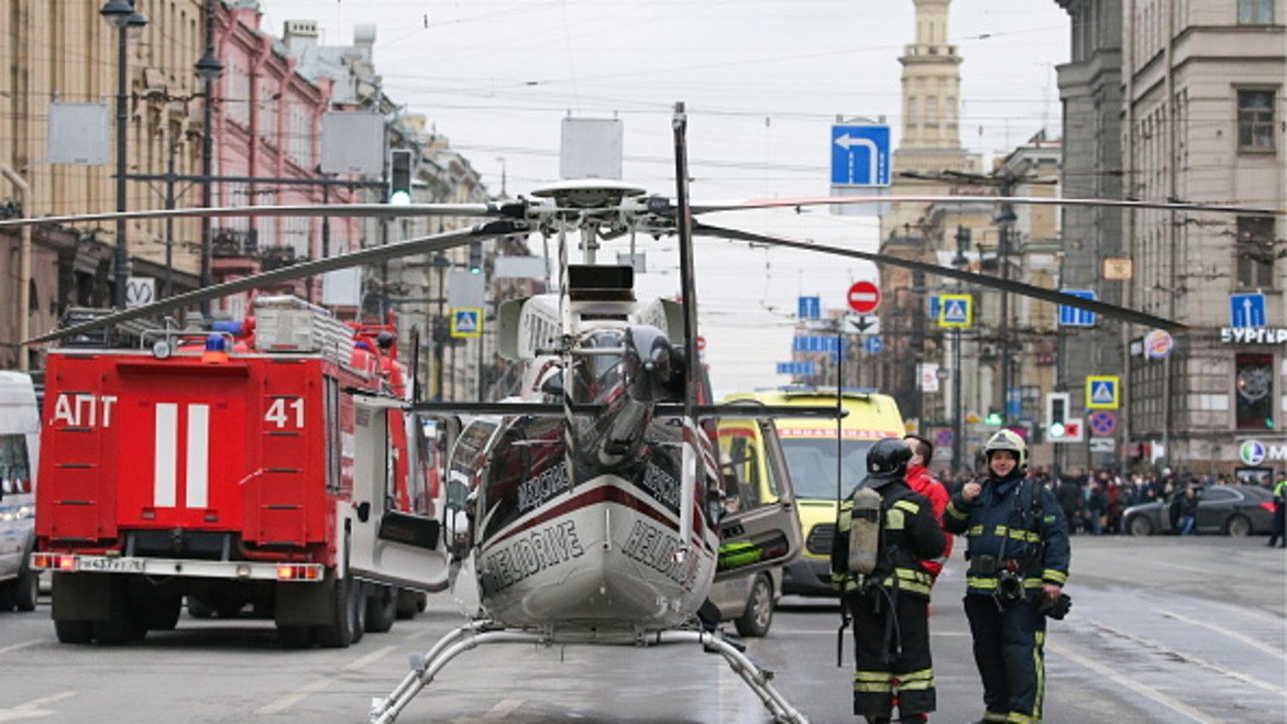  Взрив в метрото в Санкт Петербург