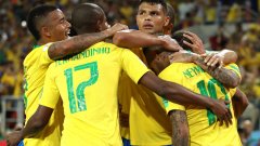 Тиаго Силва вкара гола на успокоението за Бразилия
