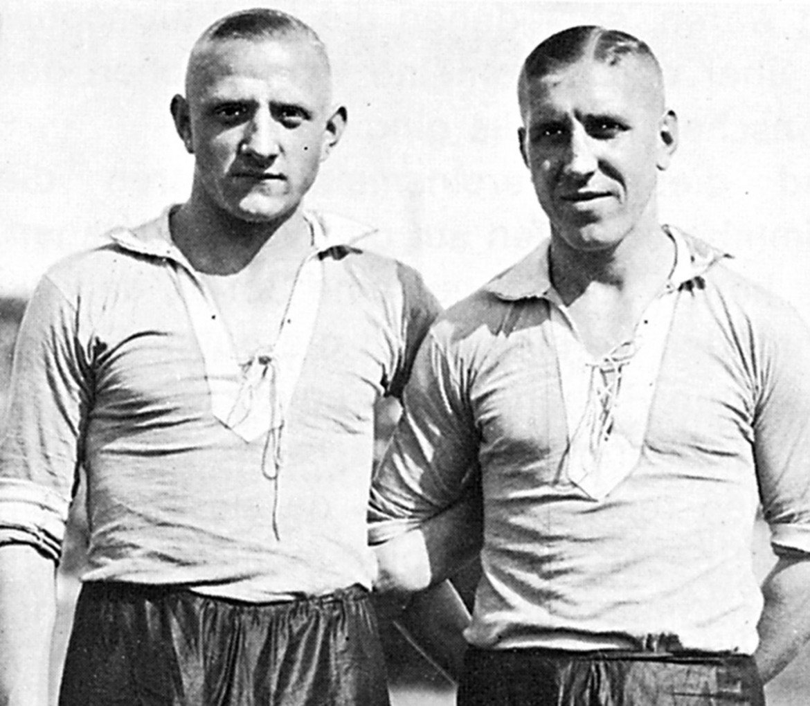 Ернст Куцора и Фриц Шепан отбелязват близо 500 гола в златните години на Шалке.