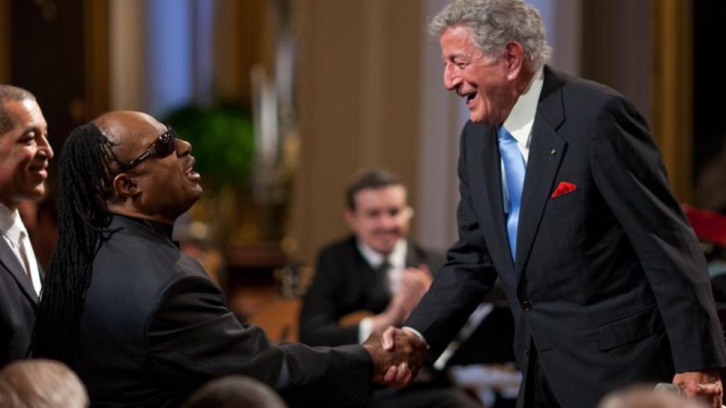 POTUS/FLOTUS at Stevie Wonder honor event