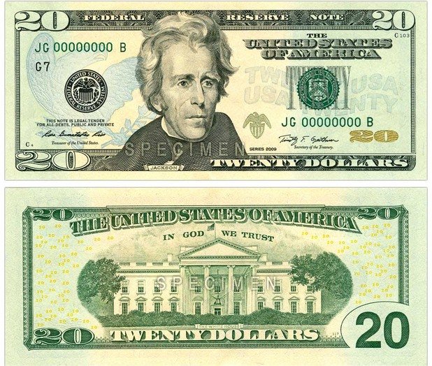 20-те долара на мушка заради спорния президент Андрю Джаксън