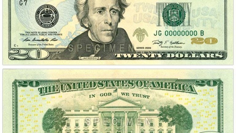 20-те долара на мушка заради спорния президент Андрю Джаксън